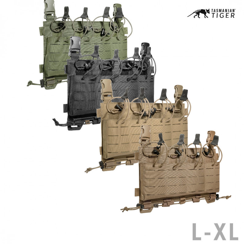 Panneau Frontal Molle LASERCUT avec 4 Porte-Chargeurs