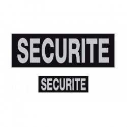 Bandeau SECURITE Rétro-réfléchissant inversé