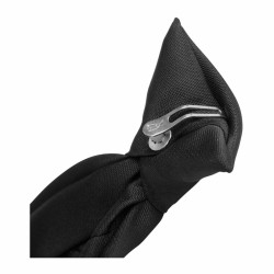 Cravate à clip Noir