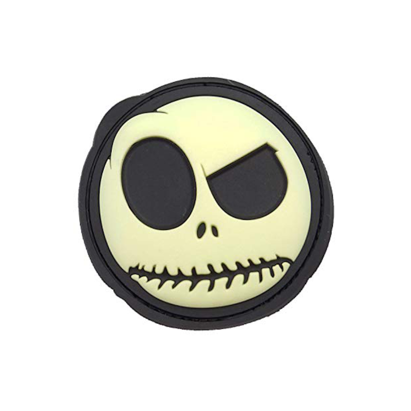 Patch PVC Nightmare Smiley (glow in the Dark)