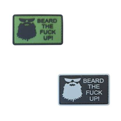 Patch PVC "Beard the Fuck Up"