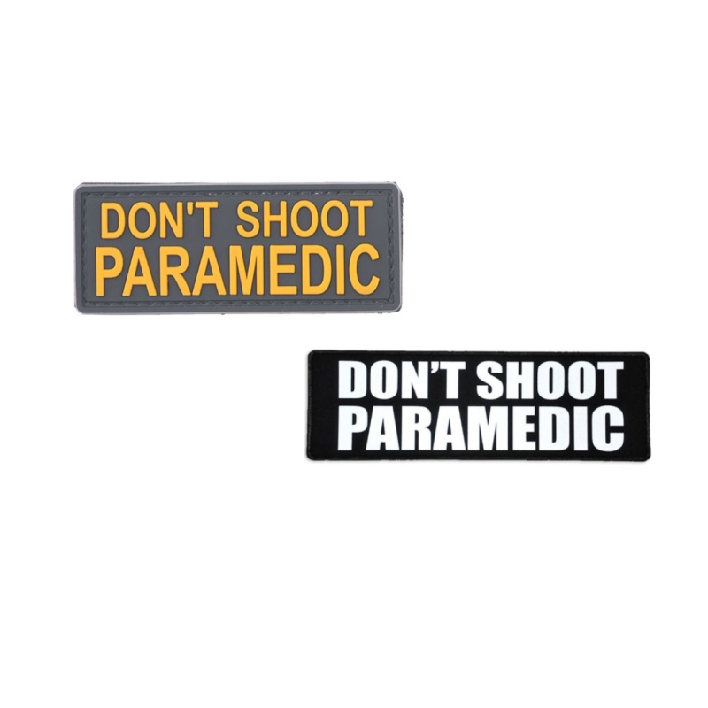 Patch PVC Don't Shoot Paramedic