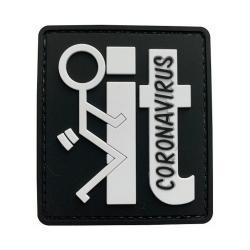 Patch PVC "FUCK Coronavirus"