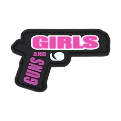 Patch PVC "Guns and Girls"