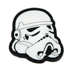 Patch PVC Star Wars Blanc