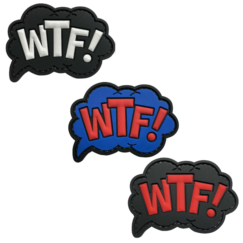 Patch PVC "WTF!"