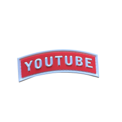 Patch PVC "YOUTUBE"