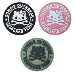 Patch PVC "Zombie Outbreak Response Team" Kitty