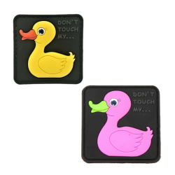 Patch PVC Tactical Rubber Duck - "Don't Touch MY..."