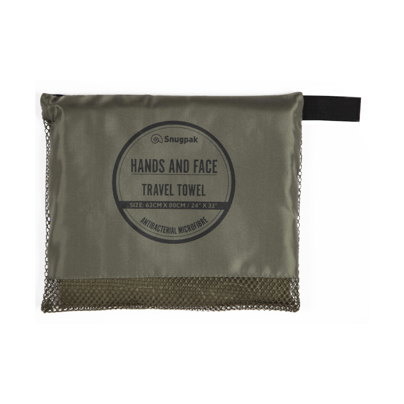 Serviette de voyage PM Vert Olive