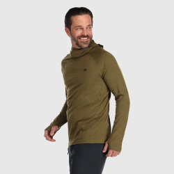 Sweat à Capuche Homme Outdoor Research ALPINE ONSET MERINO 150 - Loden