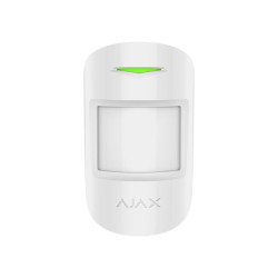 Ajax CombiProtect, détecteur de mouvement, détecteur de bris de glace, batterie Blanc