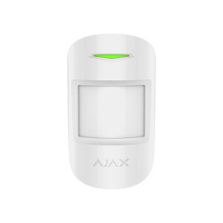Ajax CombiProtect, détecteur de mouvement, détecteur de bris de glace, batterie Blanc