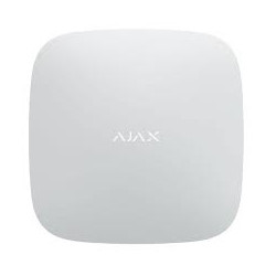 Ajax Système d'alarme Hub 2, Unité centrale, Ethernet, Contrôles visuels des alarmes Blanc