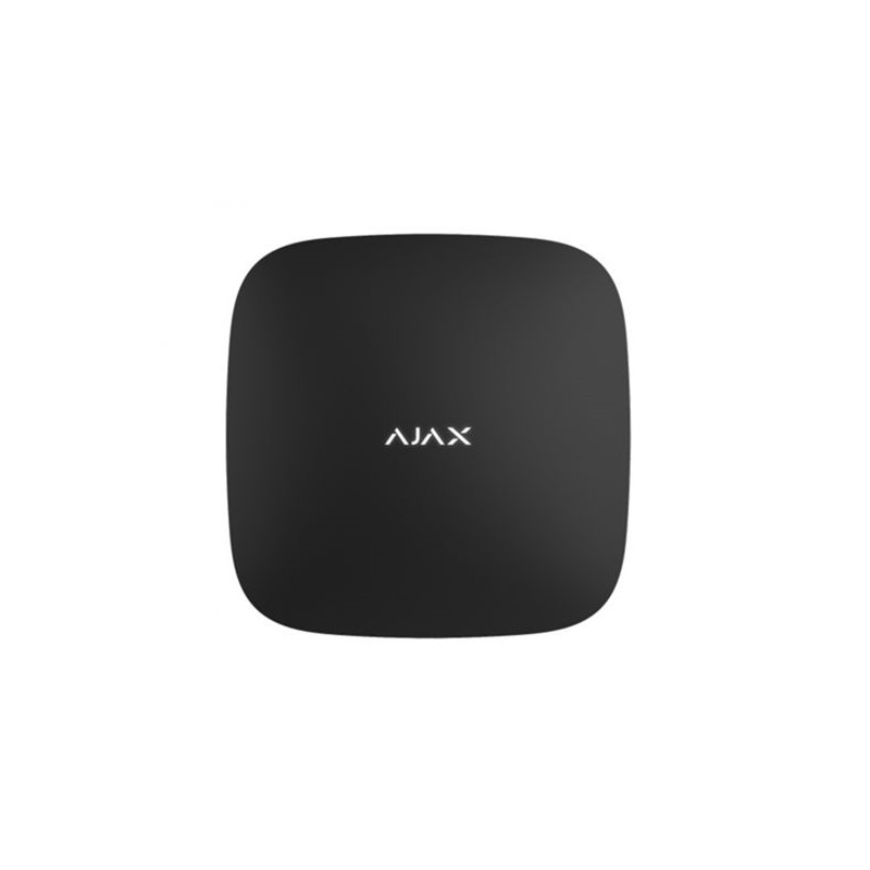 Ajax Système d'alarme Hub, Unité centrale, Ethernet Noir