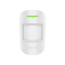 Ajax Système d'alarme MotionProtect, détecteur de mouvement, utilisation intérieure Blanc
