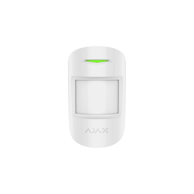 Ajax Système d'alarme MotionProtect, détecteur de mouvement, utilisation intérieure Blanc