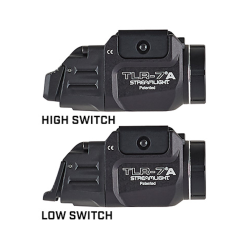 Lampe STREAMLIGHT TLR-7A Switch Haut et Bas - 500lm Noir