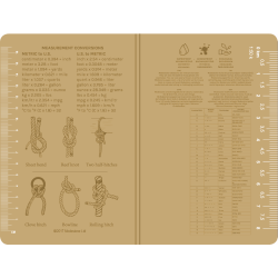 MODESTONE NOTEPAD Military Tan 76 x 130mm - Tan