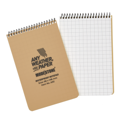 Modestone NOTEPAD Military Tan 96 x 148mm - Tan