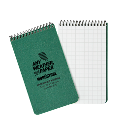 Modestone NOTEPAD Military 76 X 130mm - Vert