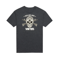 Tee Shirt Viktos WAINGRO "Blacks Arms Compy" - Charcoal Heather