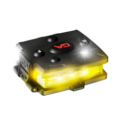 Micro-lampe LED portative de sécurité (blanc/ jaune ambrée)