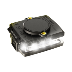 Micro-lampe LED portative de sécurité (blanc/ jaune ambrée)