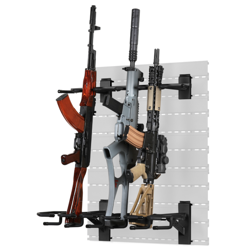 Rack à Fusil SAVIOR - 6 armes - pour panneau Rack à Fusil SAVIOR - 6 armes - pour panneau
