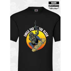 Tee-Shirt Flashbang Skater - Noir