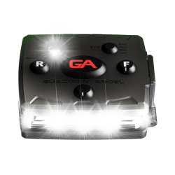 Micro-lampe LED portative de sécurité (blanc/vert)