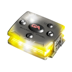 Micro-lampe LED portative de sécurité (jaune/jaune)