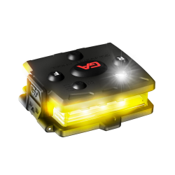 Micro-lampe LED portative de sécurité (jaune/jaune)