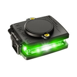 Micro-lampe LED portative de sécurité (vert/vert)
