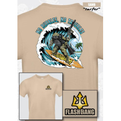 Tee-Shirt Flashbang Surfer - Sable