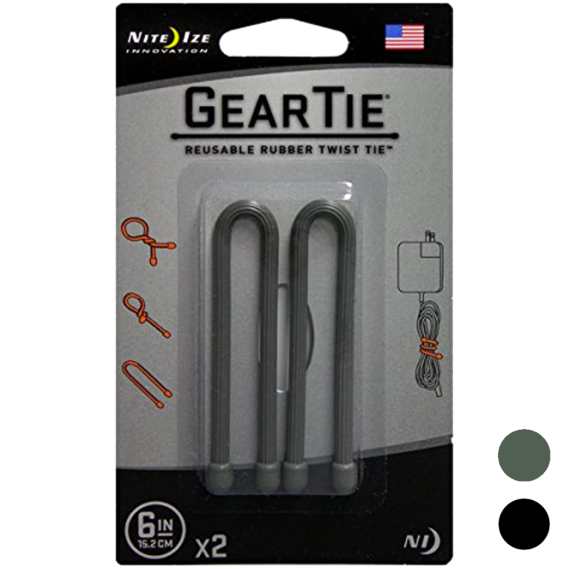 Fixation Gear Tie® Nite Ize Original Twist Tie™  - Taille 2