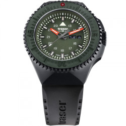 Montre TRASER P69 - Green- Bracelet caoutchouc