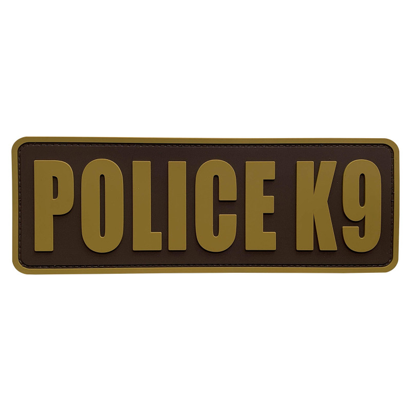 Patch PVC Police K9 Grand Coyote