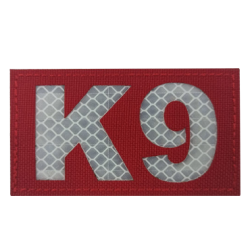 Patch LaserCut K9 Rouge