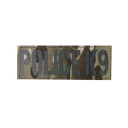 Patch LaserCut POLICE K9 Grand Multicam Rétro/Gris