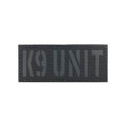 Patch LaserCut K9 Unit Noir rétro/Gris