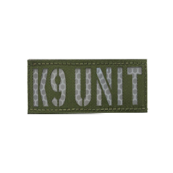 Patch LaserCut K9 Unit Vert/Blanc rétro