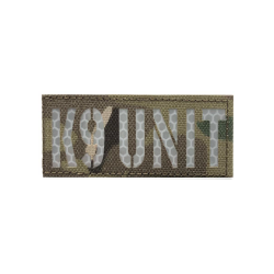 Patch LaserCut K9 Unit Multicam/Blanc rétro