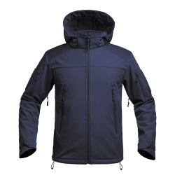 Veste V2 Softshell A10 Equipment FIGHTER - Bleu Marine