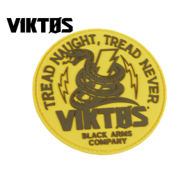 Patch Viktos ACCY MORALPHA PATCH SNAKEBOLT YELLOW