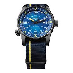 Montre TRASER P68 Pathfinder Automatic BLUE Bracelet NATO