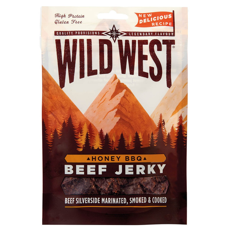 Wild West Beef Jerky Honey BBQ - 70gr