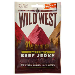 Wild West Beef Jerky Jalapeño - 70gr (copie)
