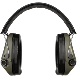 Casque Sordin SUPREME Pro-X SLIM PVC Serre-tête Cuir - Vert Olive