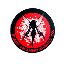 Autocollant BLACK ON AMMO Coral Fairy